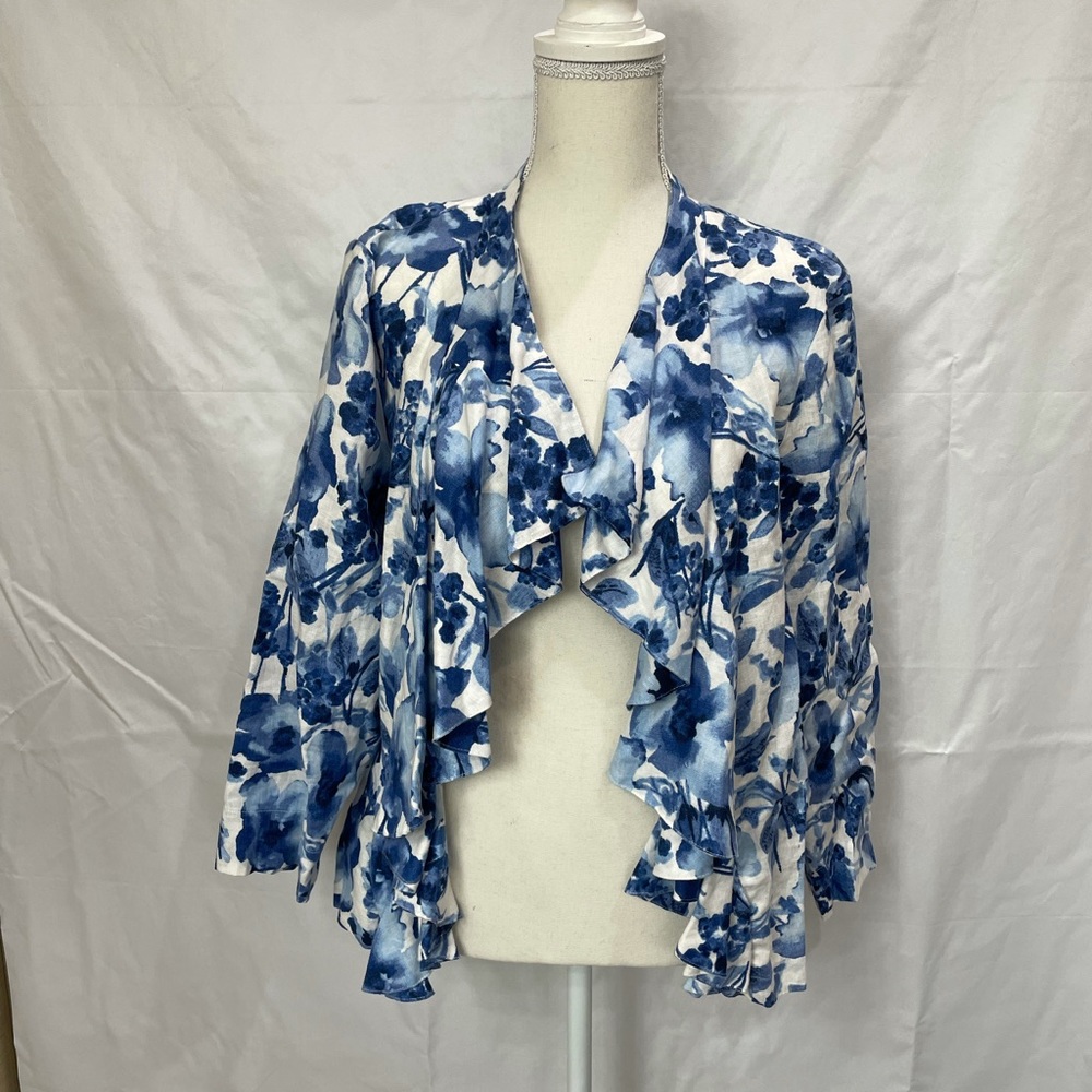 3/$35 Charter Club blues cardigan XL